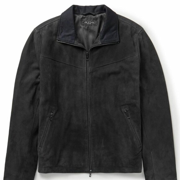 Rag & Bone - Grant Suede Jacket - Picture 1 of 2